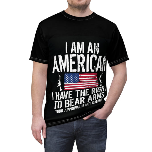 patriot shirt I am an american, right to bear arms Patriotic shirt
