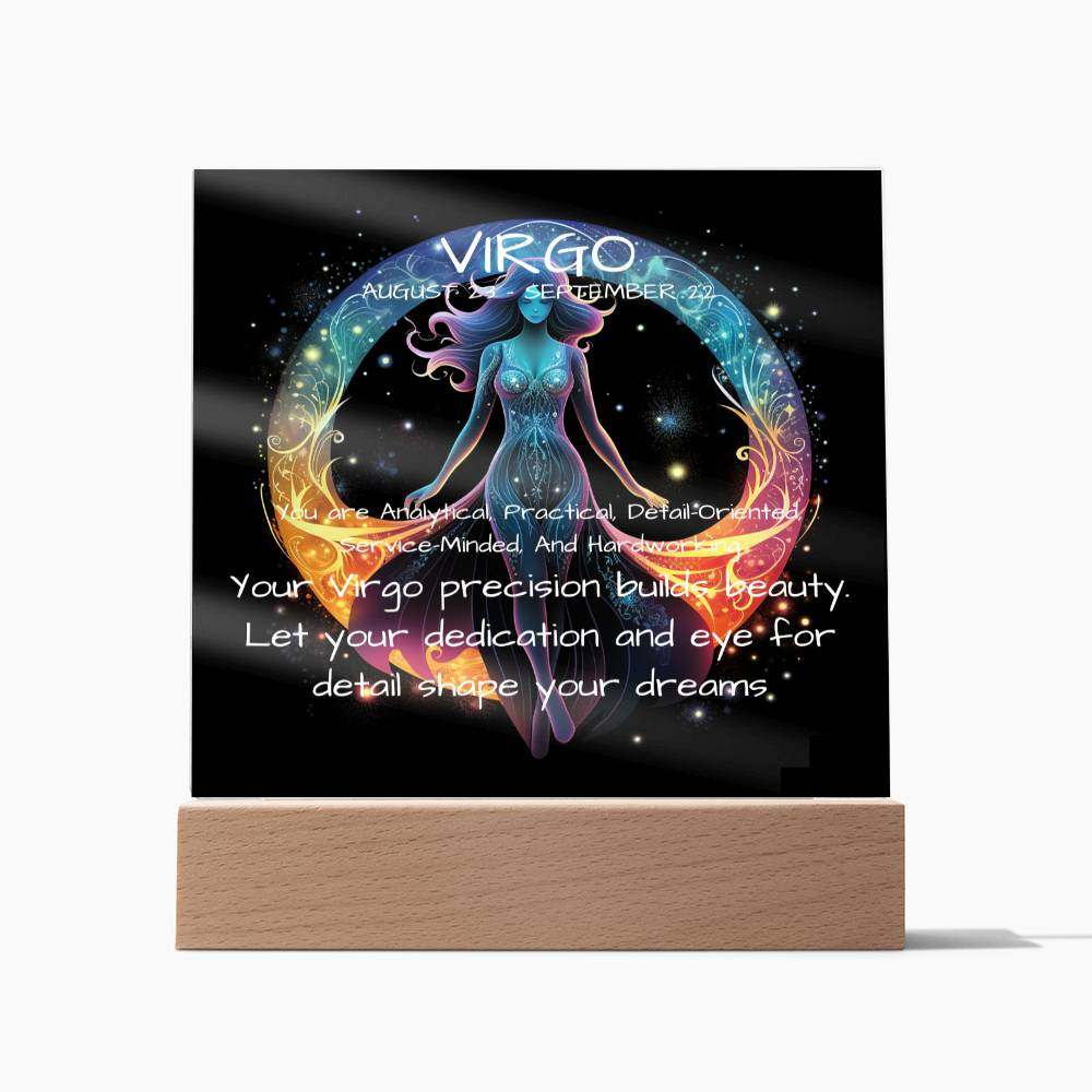 Zodiac Sun Sign Acrylic Plaque