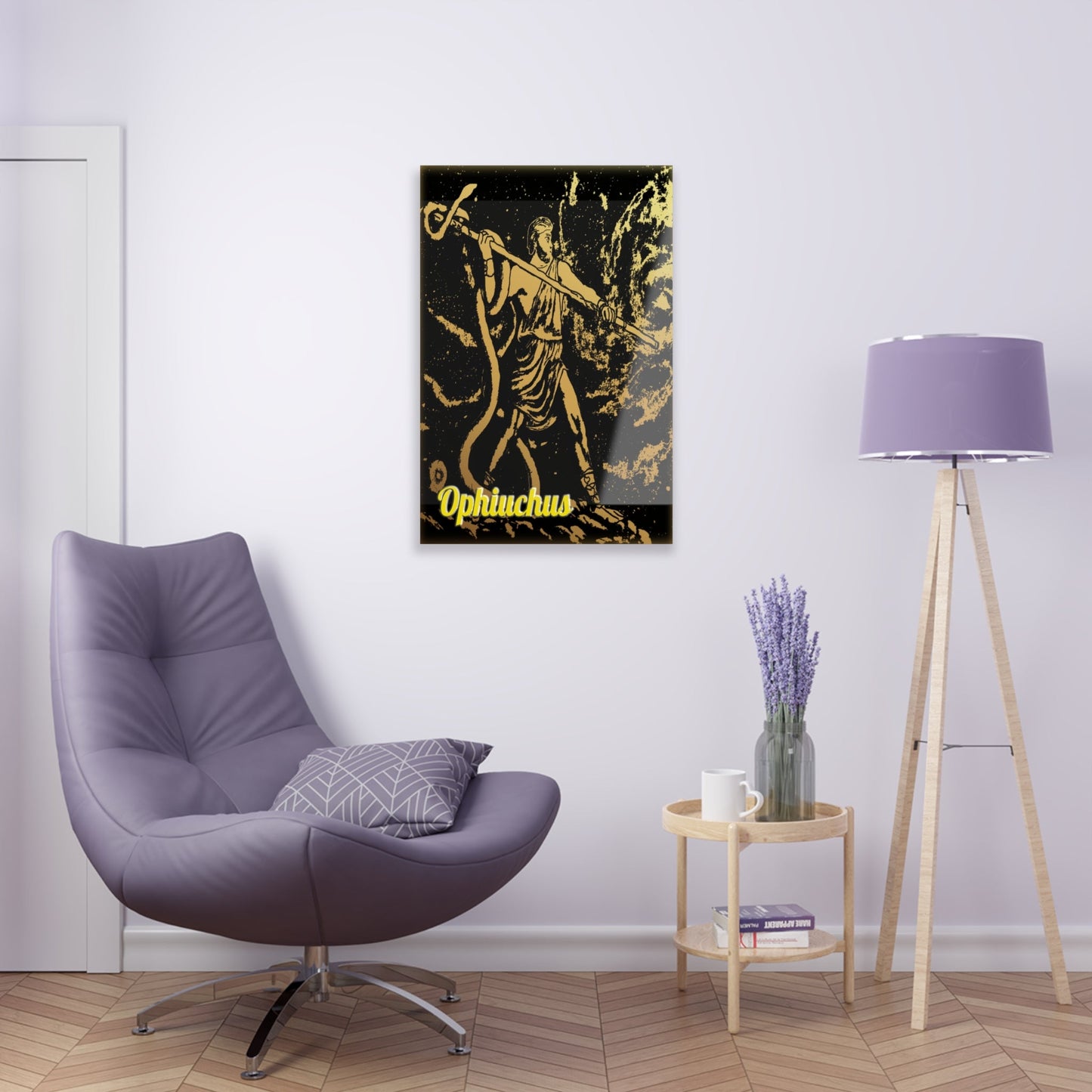 Ophiuchus The 13th Zodiac Sign| Wall Art-Acrylic Print-Zodiac