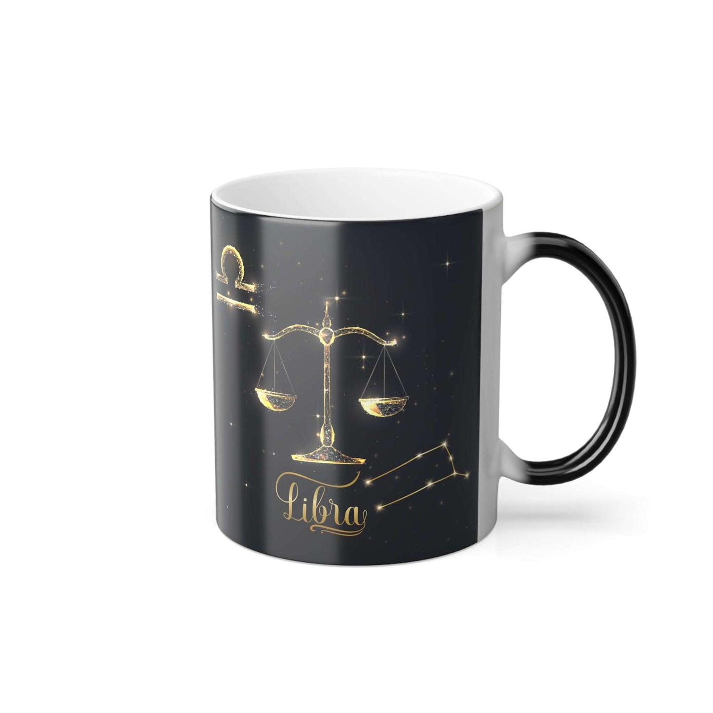 Libra Zodiac Mug Color Morphing, 11oz