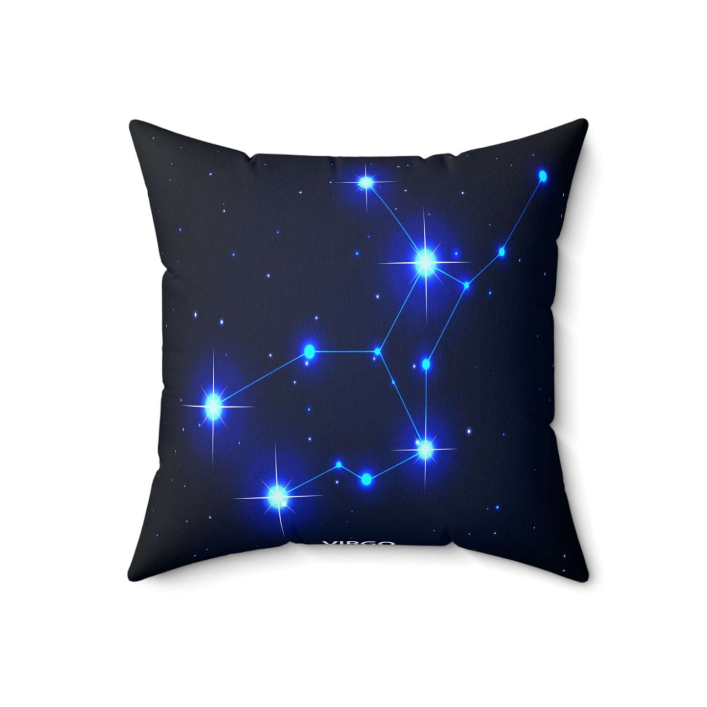 Virgo constellation Zodiac Throw pillows