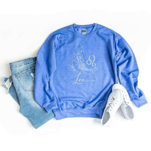 Leo Floral Graphic Sweatshirt