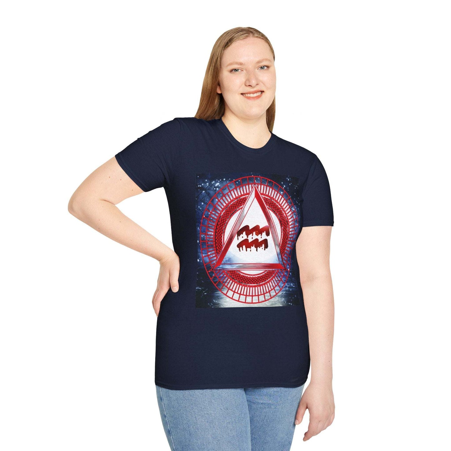 Aquarius All-Seeing Eye Shirt-Astrology Zodiac Clothes