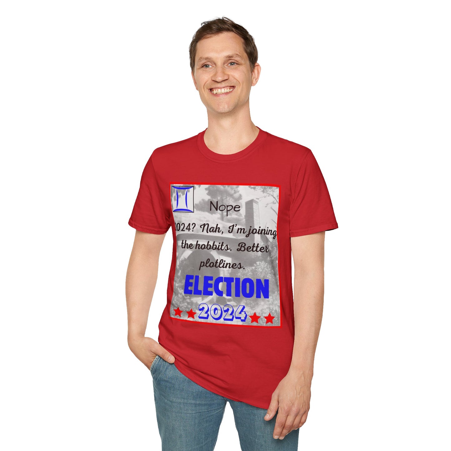 Unisex 2024 Presidential Election Zodiac T-Shirt-Gemini