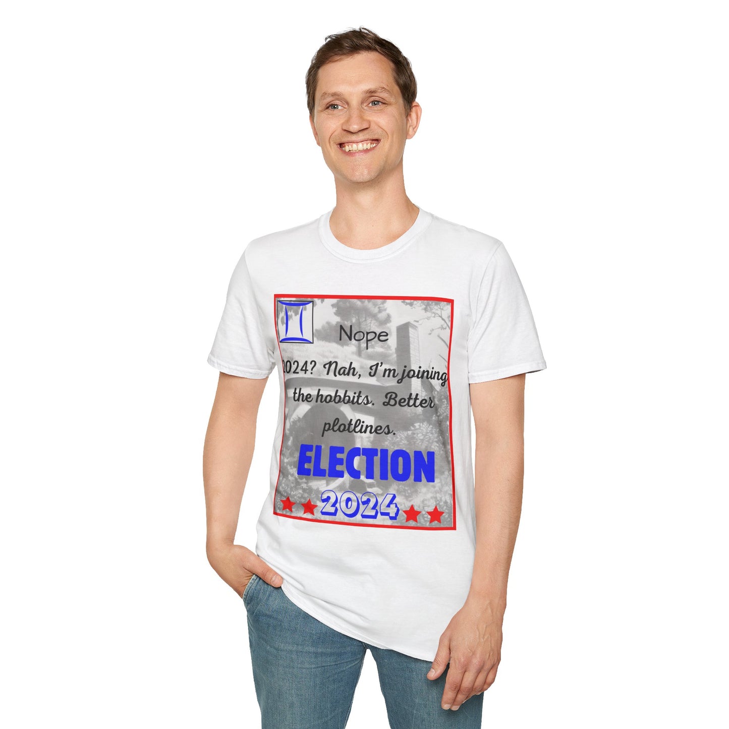 Unisex 2024 Presidential Election Zodiac T-Shirt-Gemini