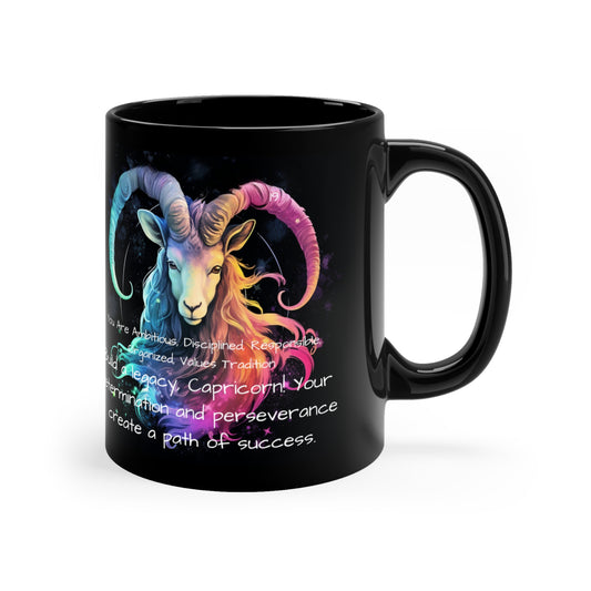 Capricorn Zodiac Coffee Mug right