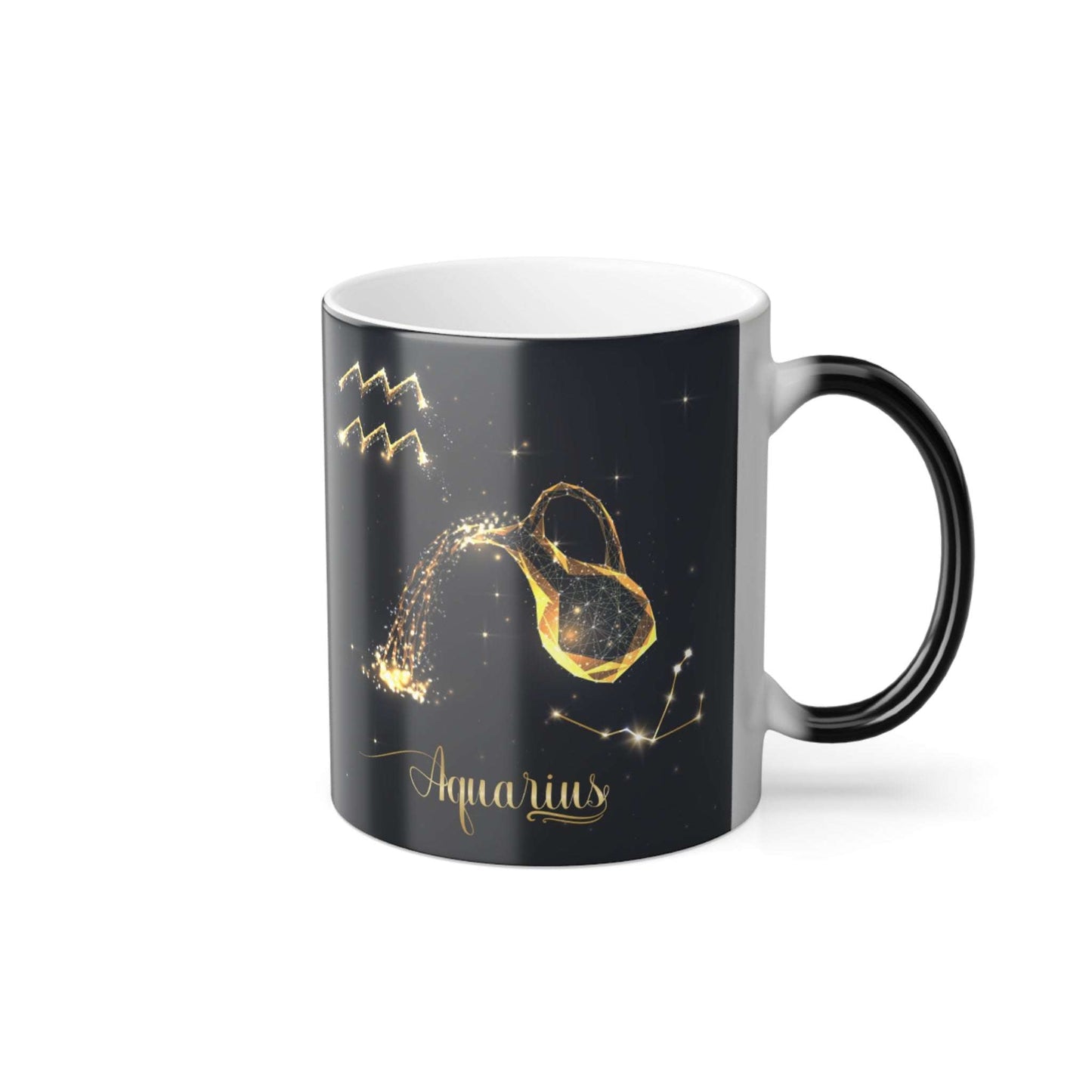 Aquarius Heat Activated Zodiac Mugs