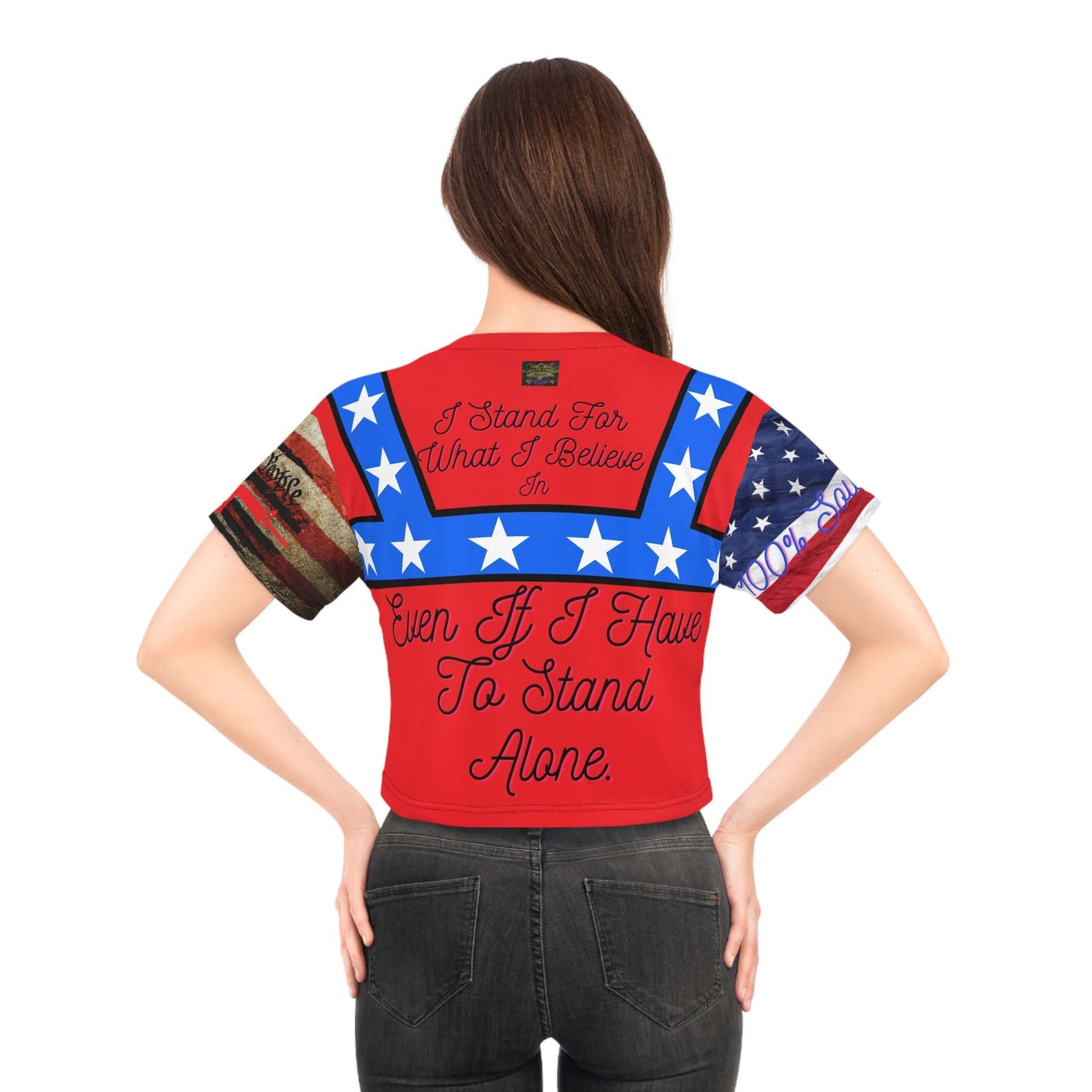I stand for what I believe in even if I have to stand alone-Gildan SofPatriotic shirt-Custom Gildan Soft-style