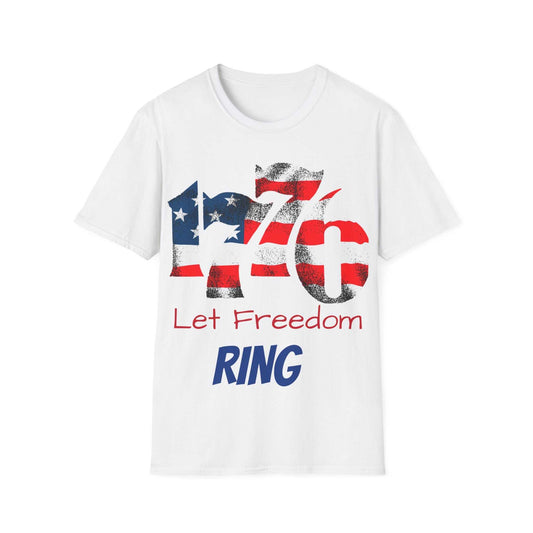 Patriotic T shirts for Men and Women Unisex Softstyle T-ShirtWomen Unisex Softstyle