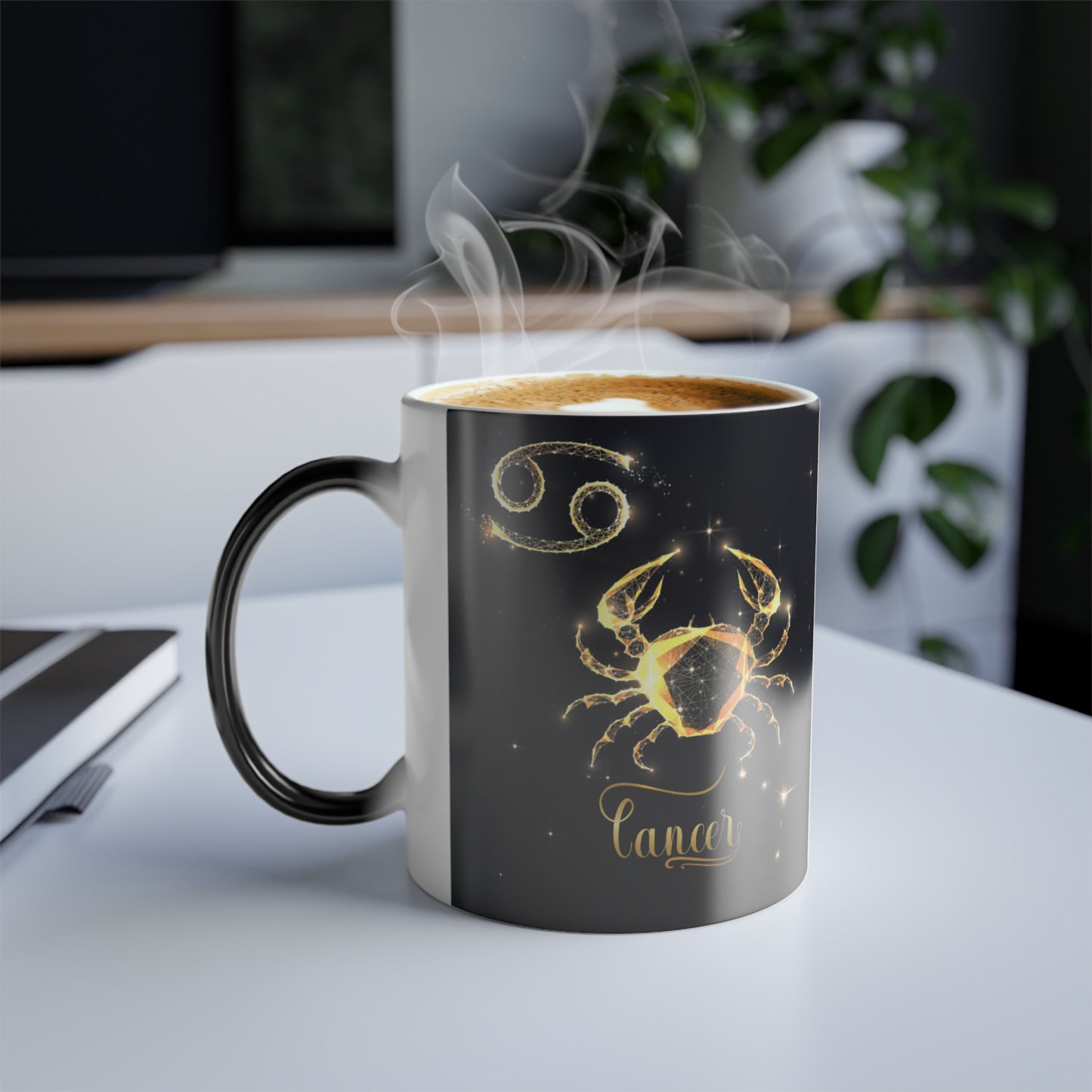 Cancer Zodiac Heat Activated Zodiac Mugs