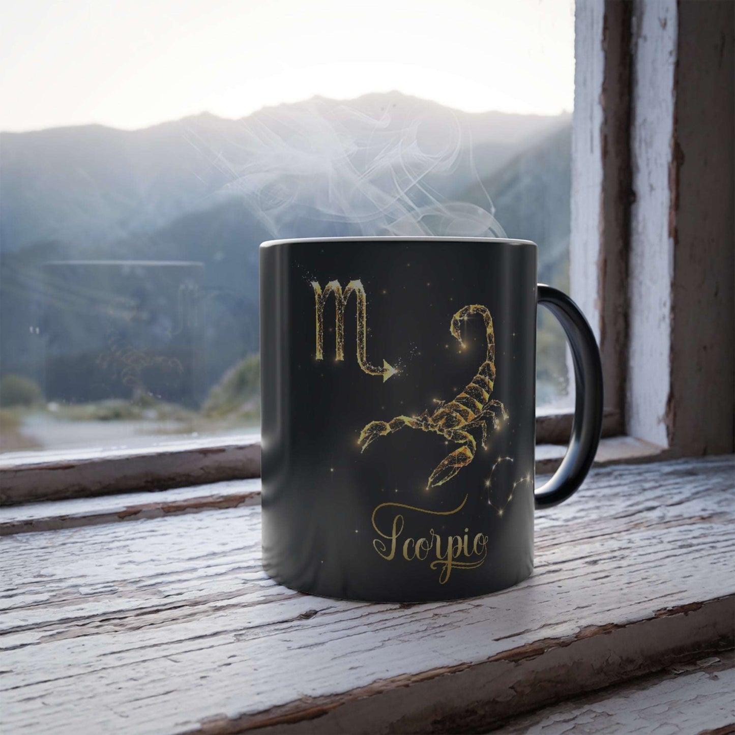 Scorpio Heat Activated Zodiac Mugs