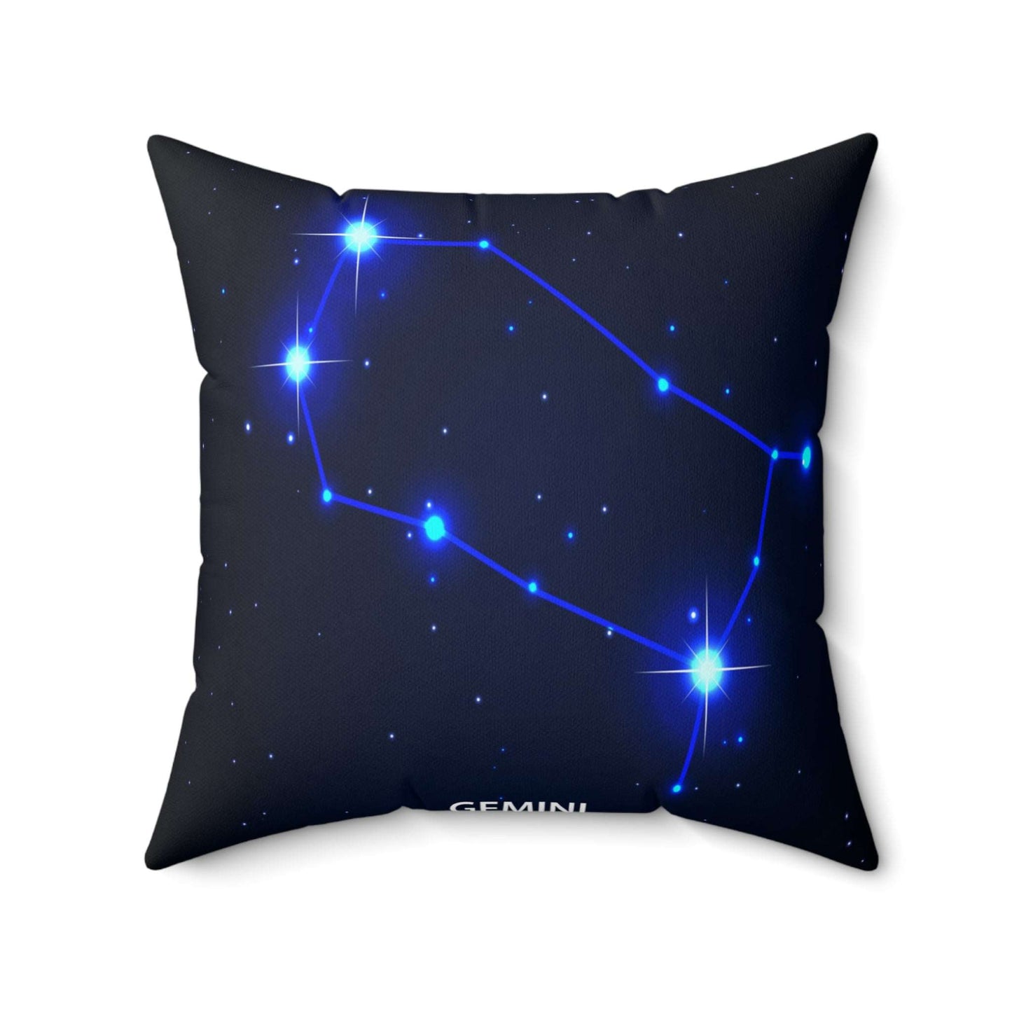 Gemini constellation Zodiac Throw pillows