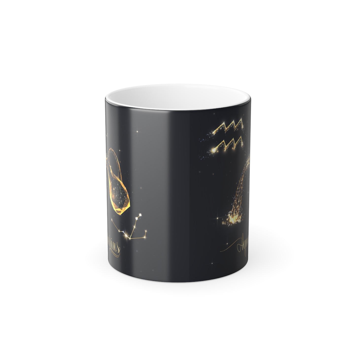 Aquarius Heat Activated Zodiac Mugs