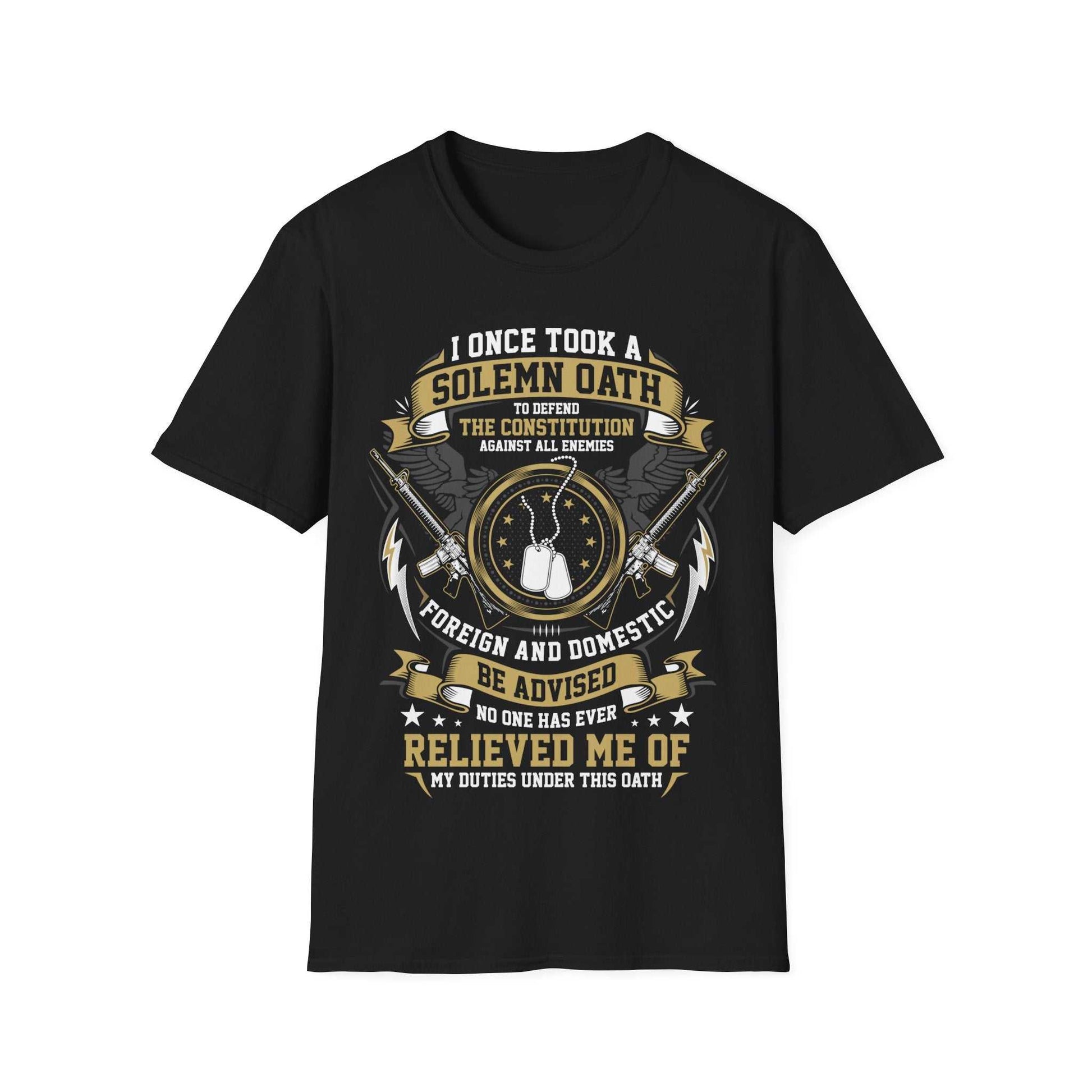 We The People: Solemn Oath Unisex Softstyle T-ShirtSolemn Oath Unisex Softstyle