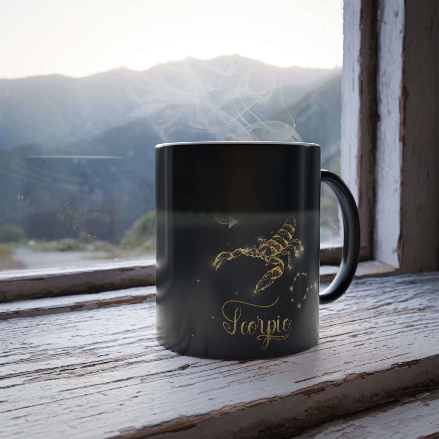 Scorpio Heat Activated Zodiac Mugs