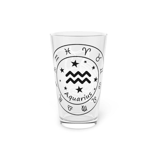 aquarius 16oz pint glass front 