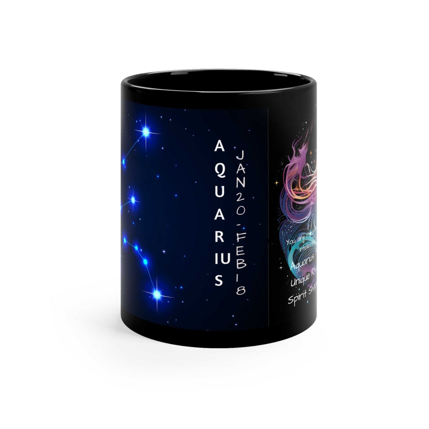 Handle view of Zodiac Mugs