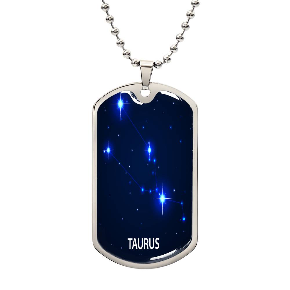 Taurus Constellation Dog Tags