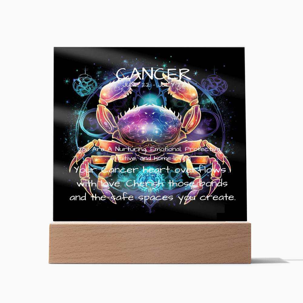 Cancer Zodiac SunSign Plaque