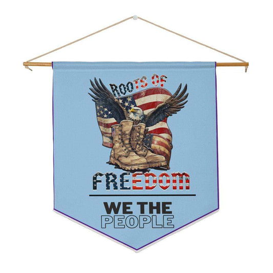 We The People; Roots of Freedom Wall PennantFreedom Wall Pennant