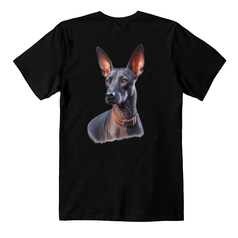 American Hairless Terrier (2) Dog T Shirt Bella Canvas 3001 Jersey TeeShirt Bella Canvas 3001 Jersey Tee Print
