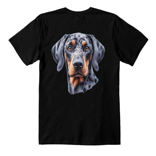 Bluetick Coonhound Dog T Shirt Bella Canvas 3001 Jersey Tee Print On BShirt Bella Canvas 3001 Jersey Tee Print