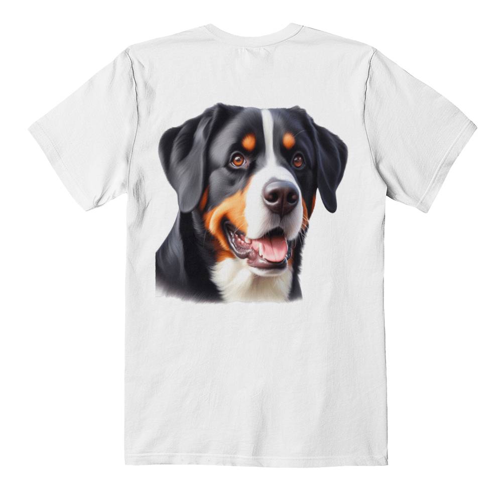 Swiss Mountain Dog Dog T Shirt Bella Canvas 3001 Jersey Tee Print On BShirt Bella Canvas 3001 Jersey Tee Print