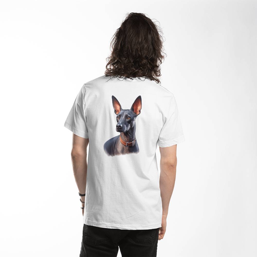 American Hairless Terrier (2) Dog T Shirt Bella Canvas 3001 Jersey TeeShirt Bella Canvas 3001 Jersey Tee Print
