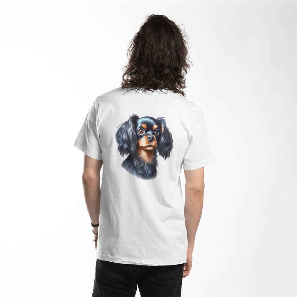 Cavalier King Charles Spaniel Dog T Shirt Bella Canvas 3001 Jersey TeeShirt Bella Canvas 3001 Jersey Tee Print