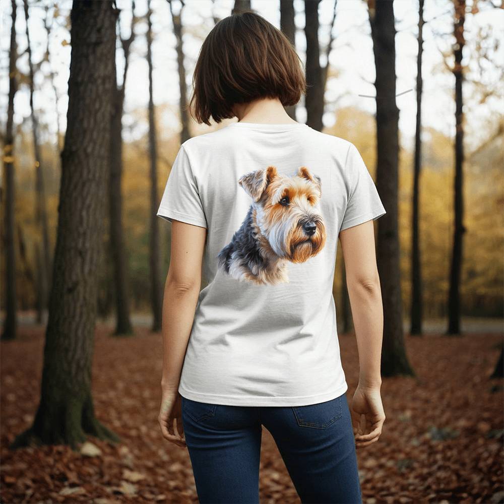 Airedale Terrier  Dog T Shirt Bella Canvas 3001 Jersey TeeShirt Bella Canvas 3001 Jersey Tee