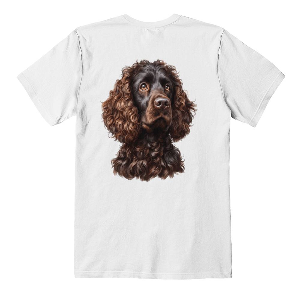American Water Spaniel Dog T Shirt Bella Canvas 3001 Jersey Tee Print Shirt Bella Canvas 3001 Jersey Tee Print