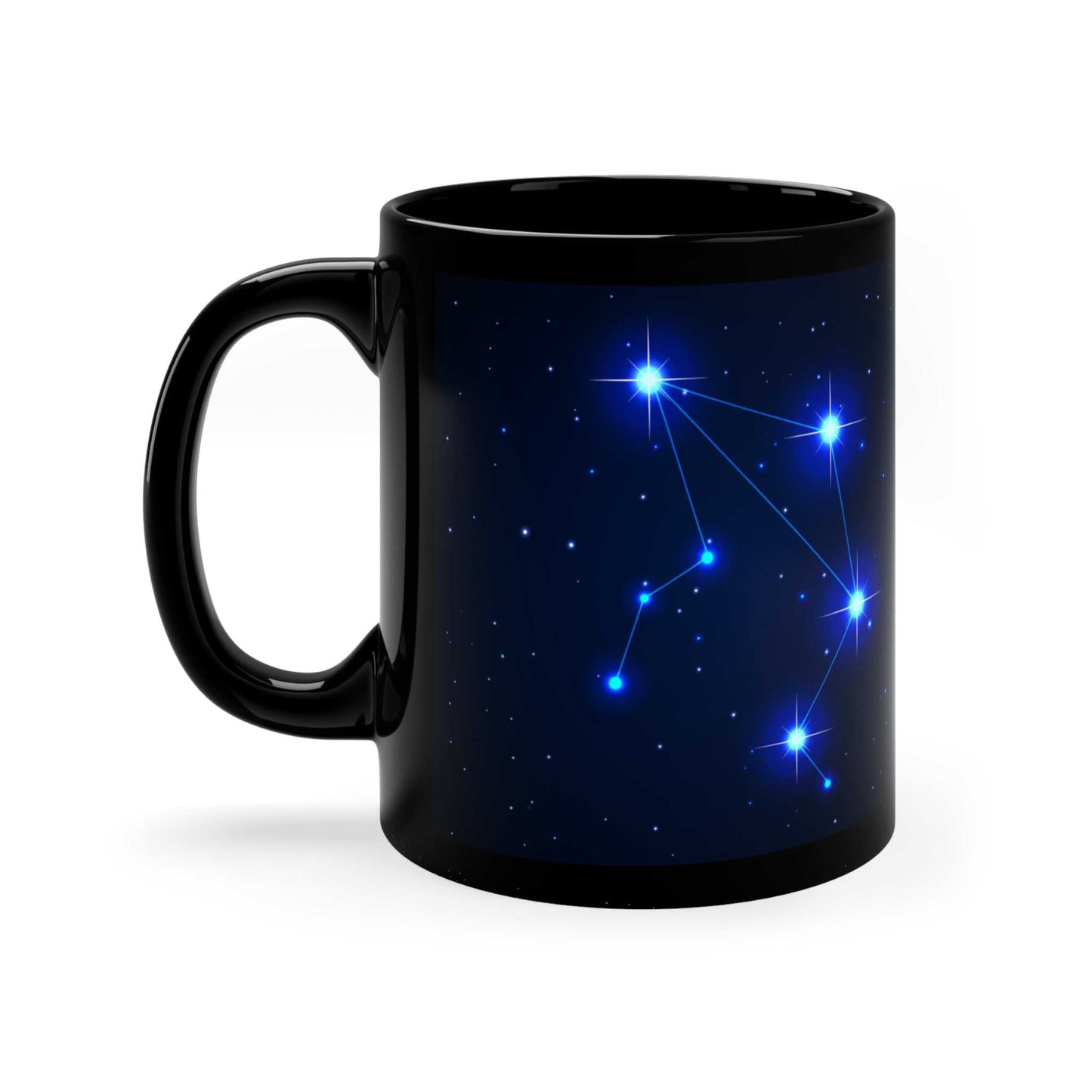 Libra Zodiac mugs constellation side